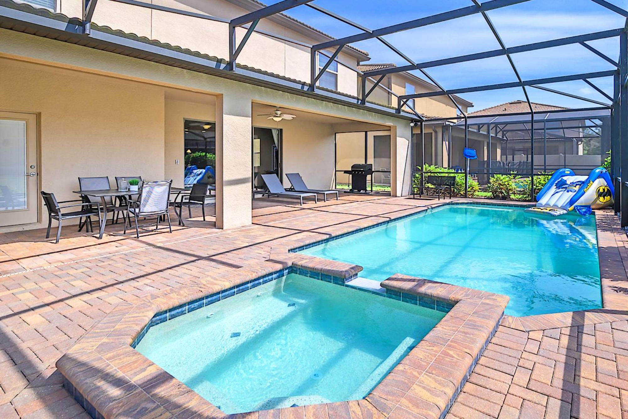 8Br Resort Home W Pool Hot Tub And Theatre Loft Kissimmee Eksteriør billede