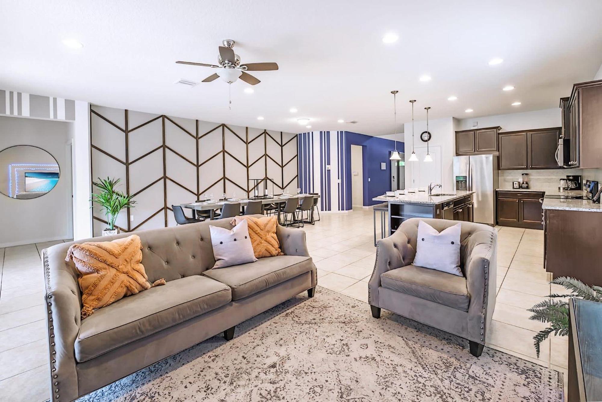 8Br Resort Home W Pool Hot Tub And Theatre Loft Kissimmee Eksteriør billede