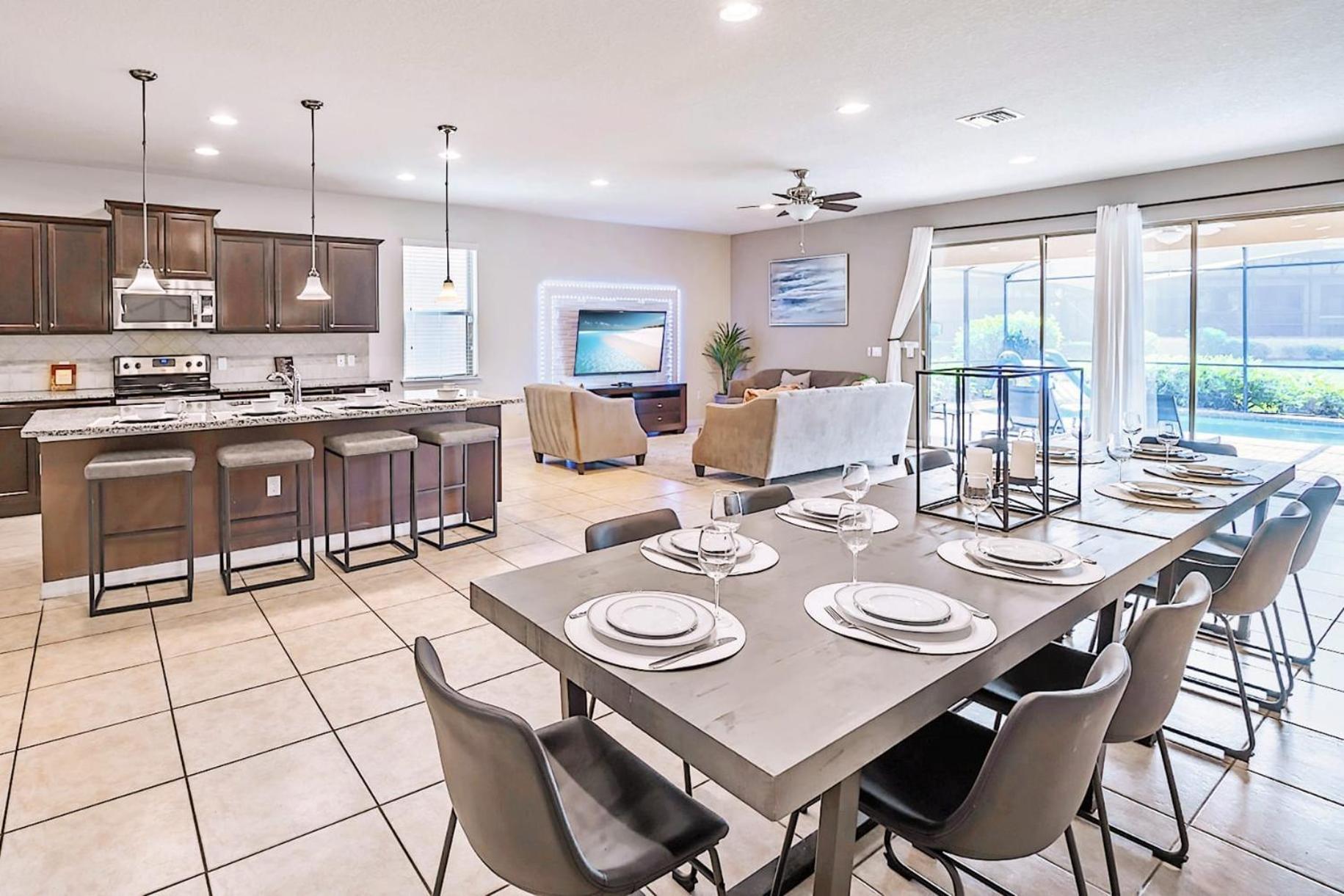 8Br Resort Home W Pool Hot Tub And Theatre Loft Kissimmee Eksteriør billede