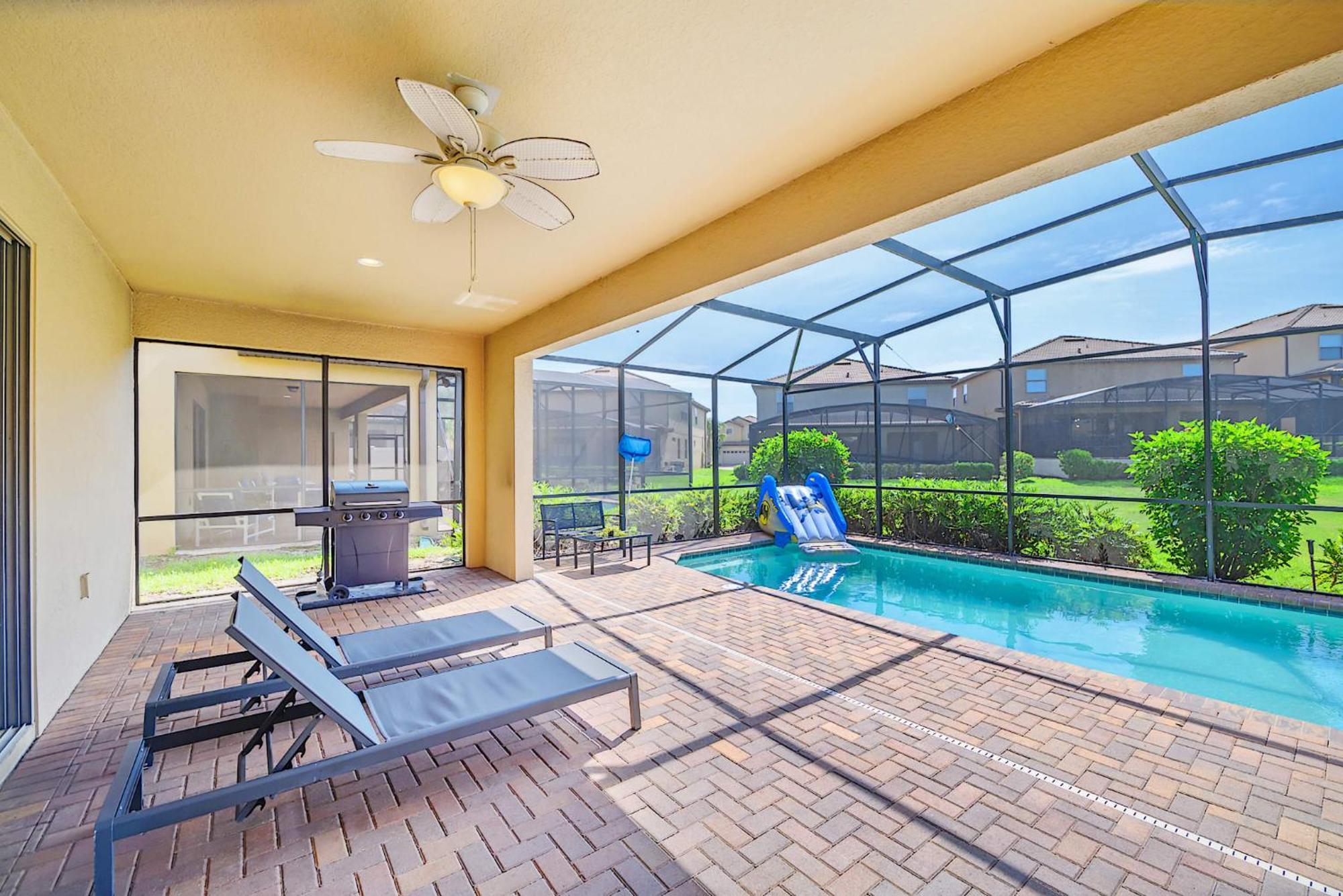 8Br Resort Home W Pool Hot Tub And Theatre Loft Kissimmee Eksteriør billede