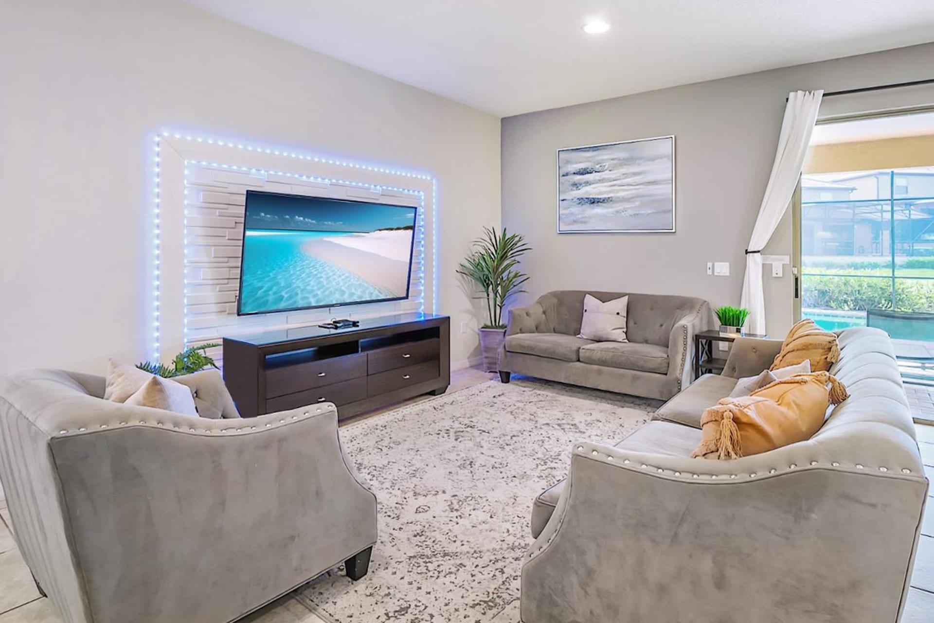 8Br Resort Home W Pool Hot Tub And Theatre Loft Kissimmee Eksteriør billede