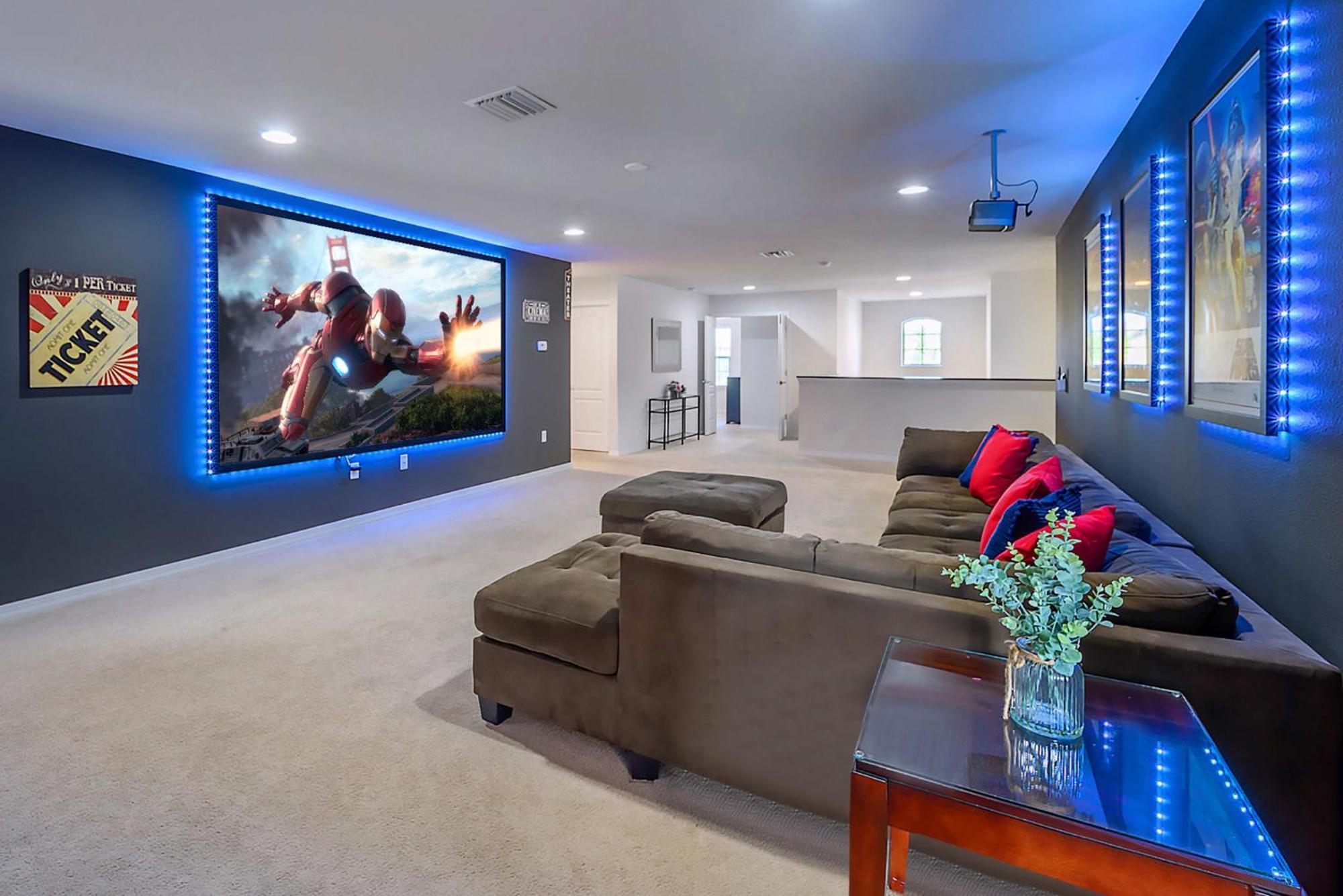 8Br Resort Home W Pool Hot Tub And Theatre Loft Kissimmee Eksteriør billede